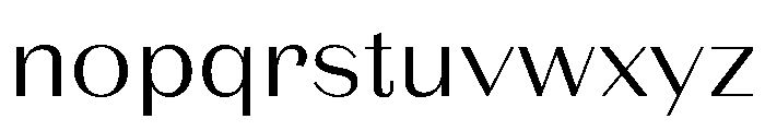 LaPontaise Regular Font LOWERCASE