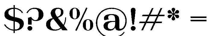 LaPontaise SemiBold Font OTHER CHARS