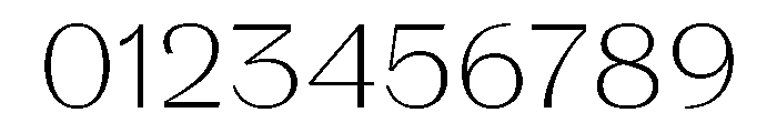 LaPontaise Thin Font OTHER CHARS