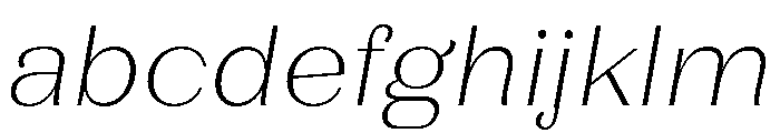 LaPontaise ThinItalic FONT