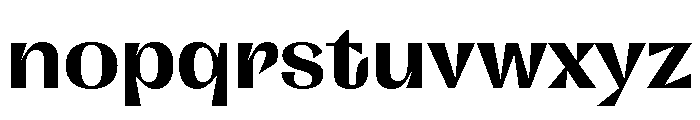 LaPontaiseChampion Bold Font LOWERCASE
