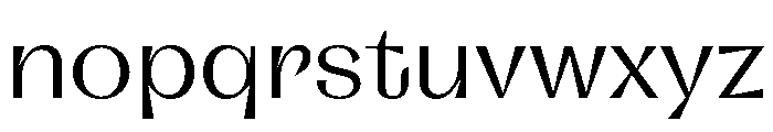 LaPontaiseChampion Regular Font LOWERCASE