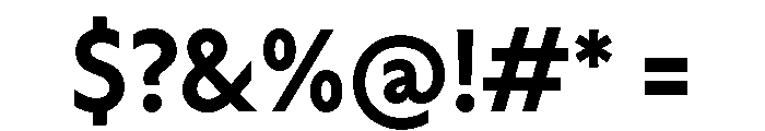 Label Bold Font OTHER CHARS