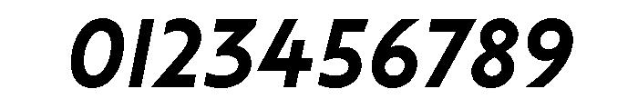 Label BoldItalic Font OTHER CHARS