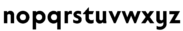 Label Bold Font LOWERCASE