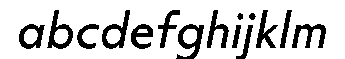Label BookItalic FONT