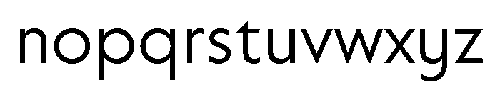 Label Light Font LOWERCASE