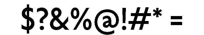 Label Medium Font OTHER CHARS