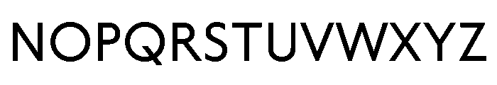 Label Regular Font UPPERCASE