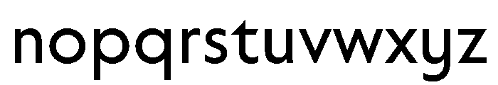 Label Regular Font LOWERCASE