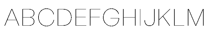 LabilGrotesk 10Hairline Font UPPERCASE