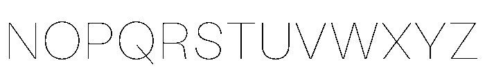 LabilGrotesk 10Hairline Font UPPERCASE