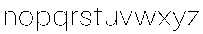 LabilGrotesk 20Fine Font LOWERCASE