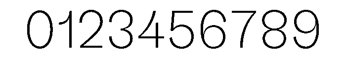 LabilGrotesk 30Thin Font OTHER CHARS