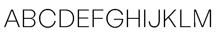 LabilGrotesk 30Thin Font UPPERCASE