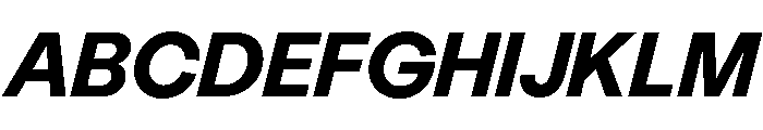 LabilGrotesk 75BoldItalic Font UPPERCASE