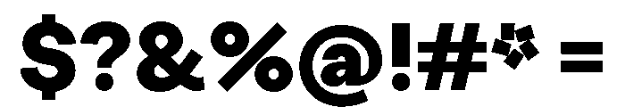 LabilGrotesk 80Black Font OTHER CHARS