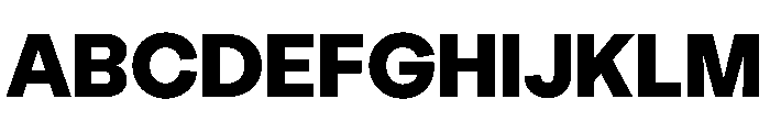 LabilGrotesk Black Instance Font UPPERCASE