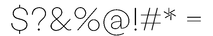 LabilGrotesk Fine Instance Font OTHER CHARS
