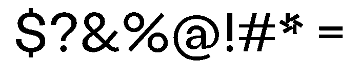 LabilGrotesk Regular Instance Font OTHER CHARS