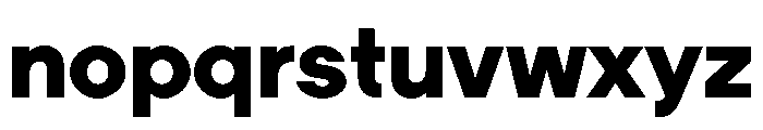 Ladna Black Font LOWERCASE