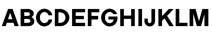 Ladna Bold Font UPPERCASE