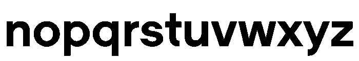 Ladna Bold Font LOWERCASE