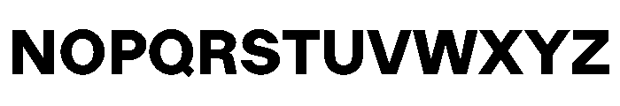 Ladna ExtraBold Font UPPERCASE