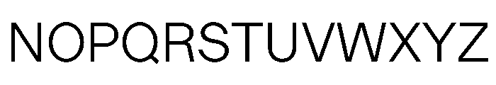 Ladna Light Font UPPERCASE