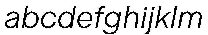 Ladna LightItalic FONT