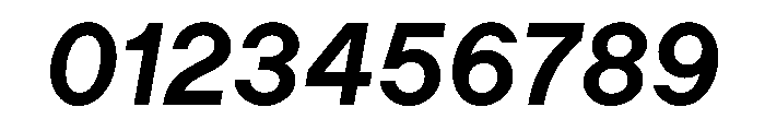 Ladna SemiBoldItalic Font OTHER CHARS