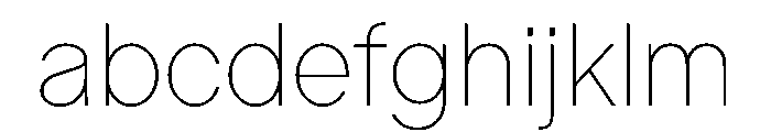 Ladna Thin FONT