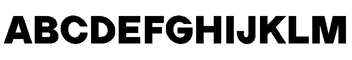 LadnaFaux Black Font UPPERCASE