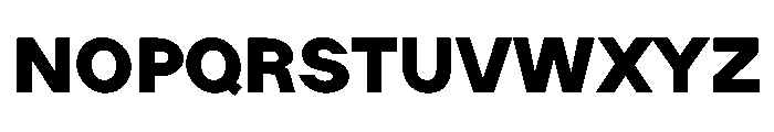 LadnaFaux Black Font UPPERCASE
