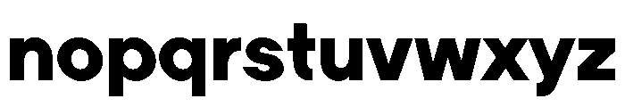 LadnaFaux Black Font LOWERCASE