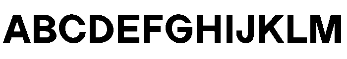 LadnaFaux Bold Font UPPERCASE