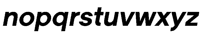 LadnaFaux BoldItalic Font LOWERCASE