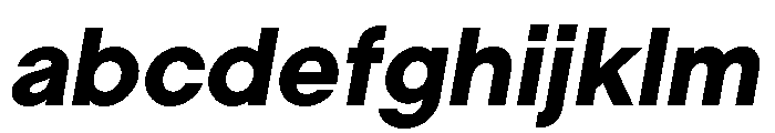LadnaFaux ExtraBoldItalic FONT