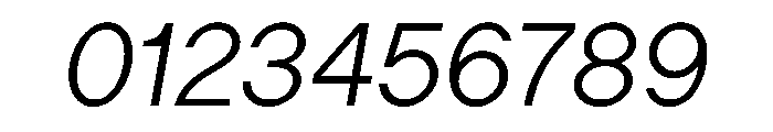 LadnaFaux LightItalic Font OTHER CHARS