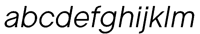 LadnaFaux LightItalic FONT