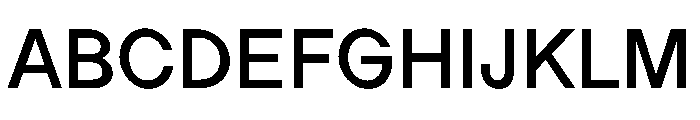 LadnaFaux Medium Font UPPERCASE