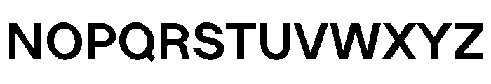 LadnaFaux SemiBold Font UPPERCASE