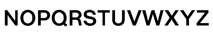 LadnaSans Medium Font UPPERCASE