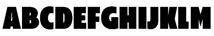 Lamina BT Black Condensed Font UPPERCASE