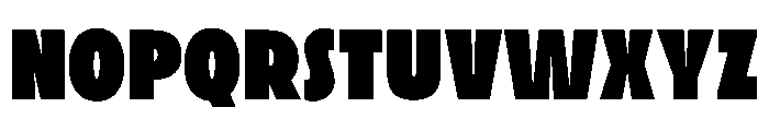 Lamina BT Black Condensed Font LOWERCASE