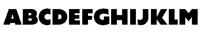 Lamina BT Black Extended Font UPPERCASE