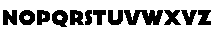 Lamina BT Black Extended Font UPPERCASE