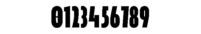 Lamina BT Bold Condensed Font OTHER CHARS