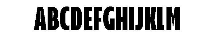 Lamina BT Bold Condensed FONT