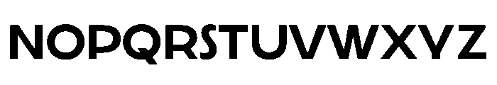 Lamina BT Bold Extended Font UPPERCASE